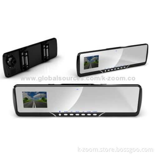 Vehicle DVR, H.264, G-sensor, GPS, motion detector, 120° angle lens